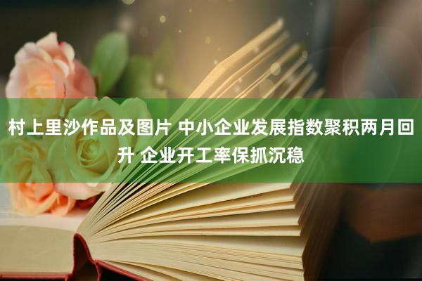 村上里沙作品及图片 中小企业发展指数聚积两月回升 企业开工率保抓沉稳