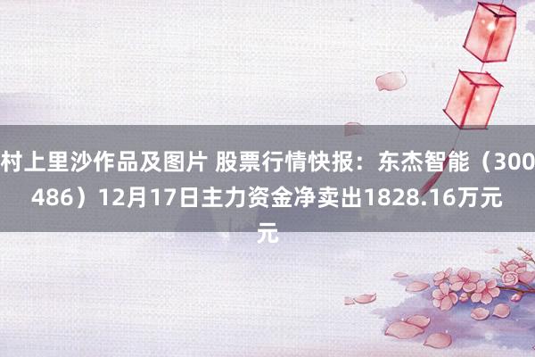 村上里沙作品及图片 股票行情快报：东杰智能（300486）12月17日主力资金净卖出1828.16万元