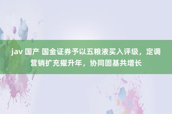 jav 国产 国金证券予以五粮液买入评级，定调营销扩充擢升年，协同固基共增长