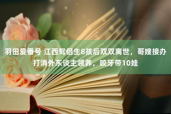 羽田爱番号 江西鸳侣生8孩后双双离世，哥嫂接办打消外东谈主领养，咬牙带10娃