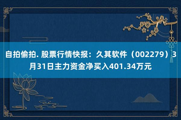 自拍偷拍. 股票行情快报：久其软件（002279）3月31日主力资金净买入401.34万元